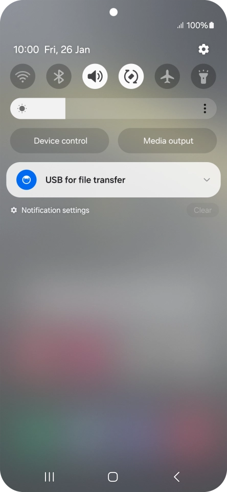 Press the drop down list. Press the drop down list.