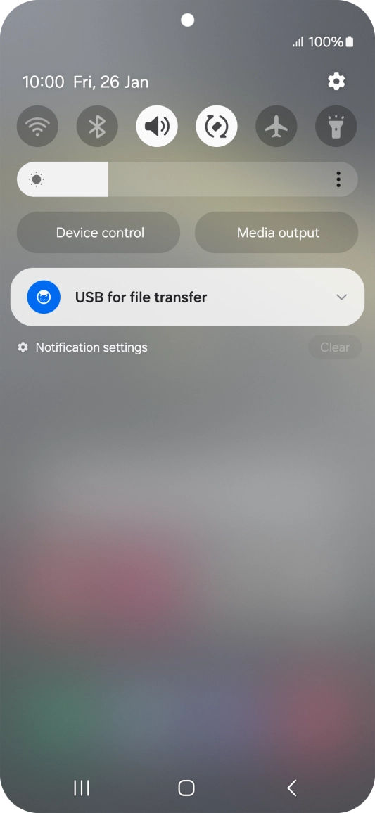 Press the drop down list. Press the drop down list.