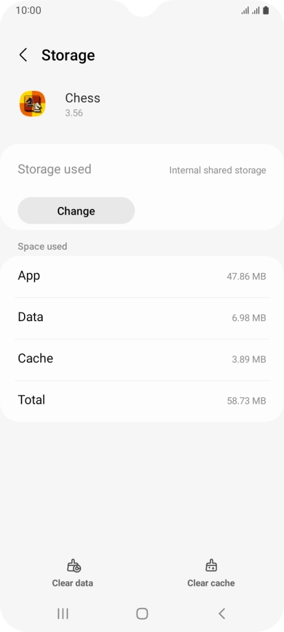 Press Clear cache. Press Clear cache.