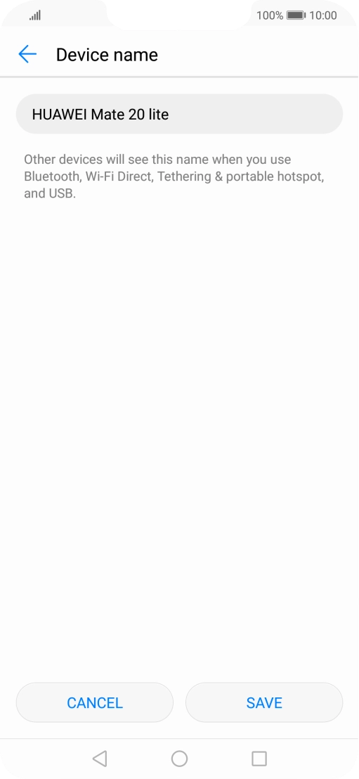 Key in the required Wi-Fi hotspot name and press SAVE. Key in the required Wi-Fi hotspot name and press SAVE.