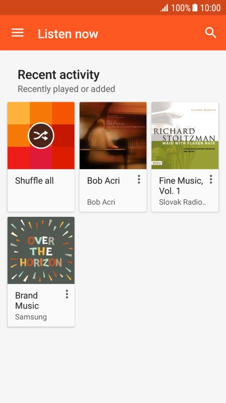 Slide your finger right starting from the left side of the screen. Slide your finger right starting from the left side of the screen.