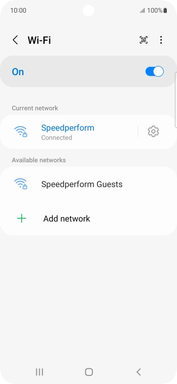Press the Home key to return to the home screen. Press the Home key to return to the home screen.