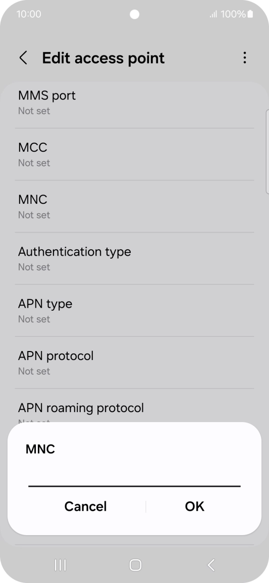 Key in 33 and press OK. Key in 33 and press OK.