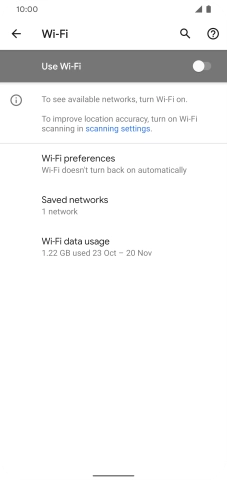 Press the indicator next to Press the indicator next to