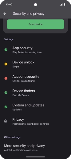Press More security and privacy. Press More security and privacy.