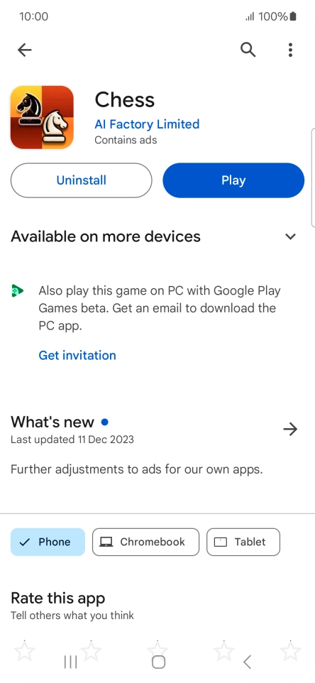 Press Uninstall. Press Uninstall.