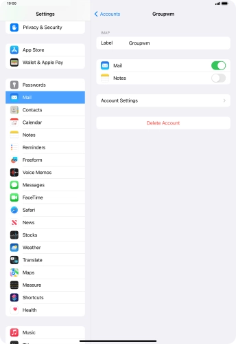 Press Account Settings. Press Account Settings.