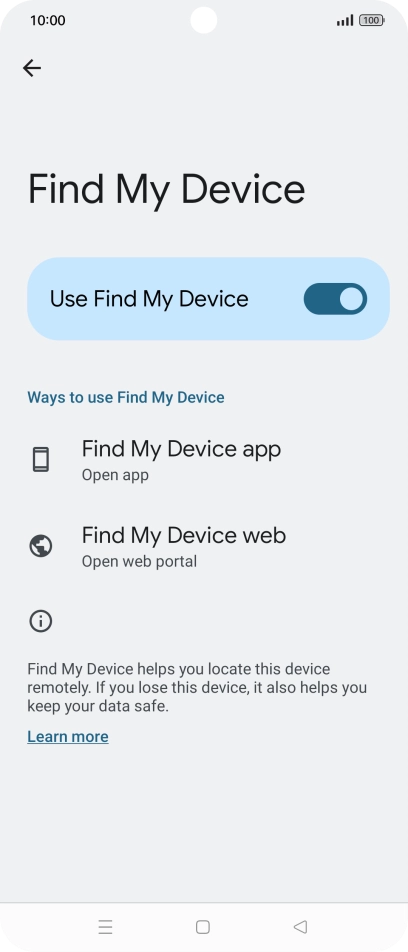 Press the Home key to return to the home screen. Press the Home key to return to the home screen.