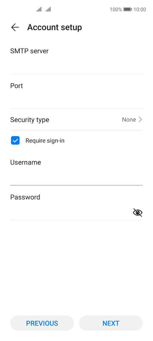 Press the field below Press the field below