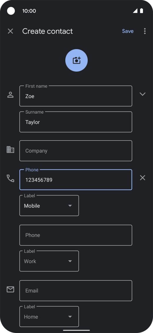 Press Save. Press Save.