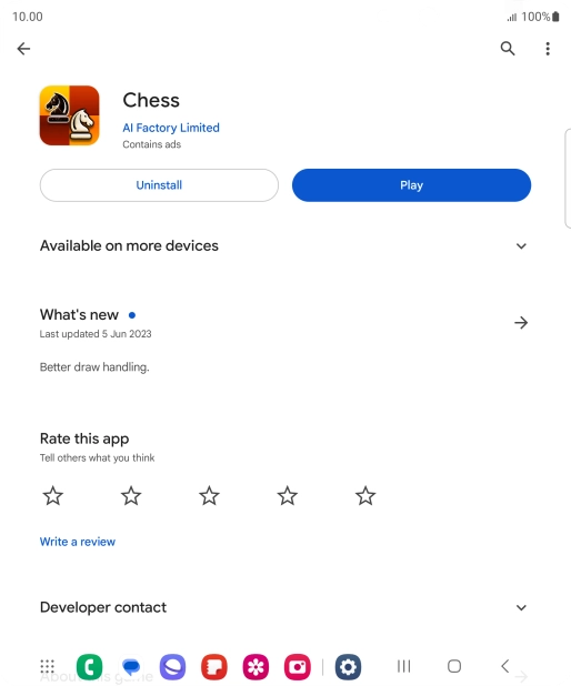 Press Uninstall. Press Uninstall.