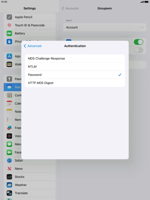 Press Password. Press Password.