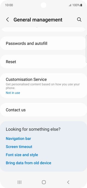 Press Reset. Press Reset.