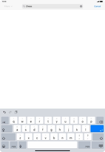 Key in the name or subject of the required app and press enter. Key in the name or subject of the required app and press enter.