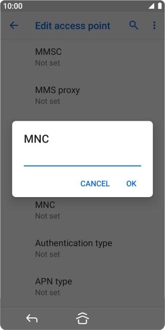 Key in 33 and press OK. Key in 33 and press OK.