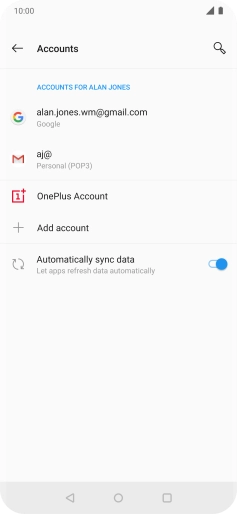 Press the Home key to return to the home screen. Press the Home key to return to the home screen.