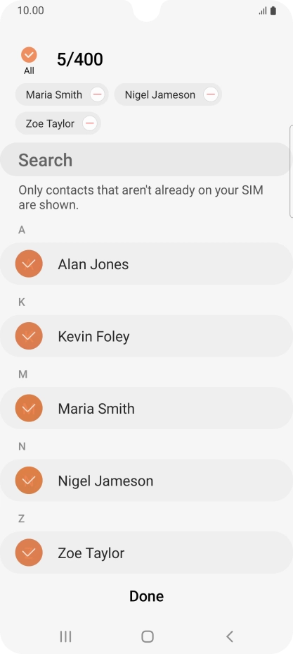 Press Done. Press Done.