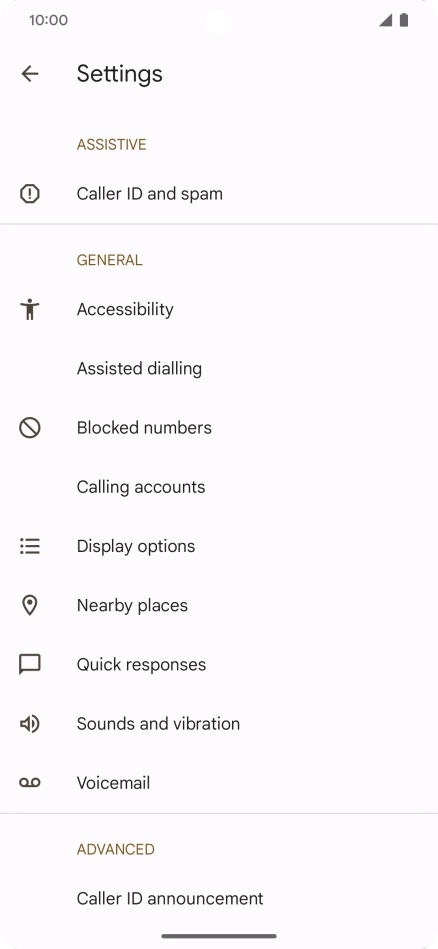 Press Calling accounts. Press Calling accounts.