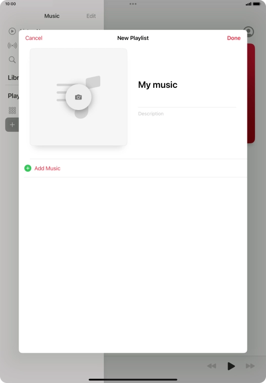 Press Add Music. Press Add Music.