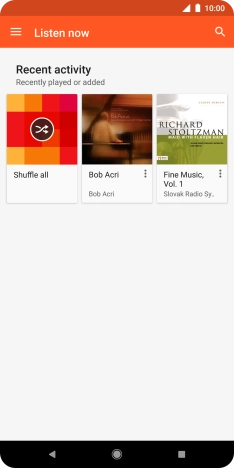 Slide your finger right starting from the left side of the screen. Slide your finger right starting from the left side of the screen.