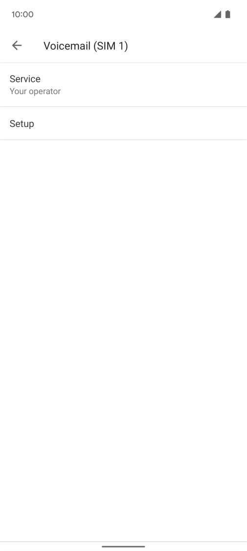 Press Setup. Press Setup.