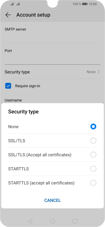 Press None to turn off the function. Press None to turn off the function.