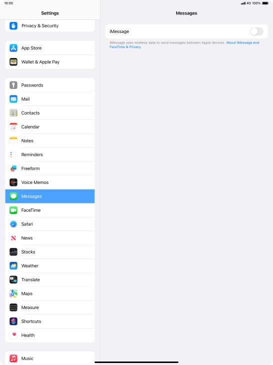 Press the indicator next to Press the indicator next to