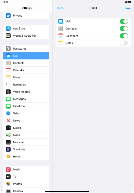 If this screen is displayed, you email account has been recognised and set up automatically. Follow the instructions on the screen to key in more information and finish setting up your tablet. If this screen is displayed, you email account has been recognised and set up automatically. Follow the instructions on the screen to key in more information and finish setting up your tablet.
