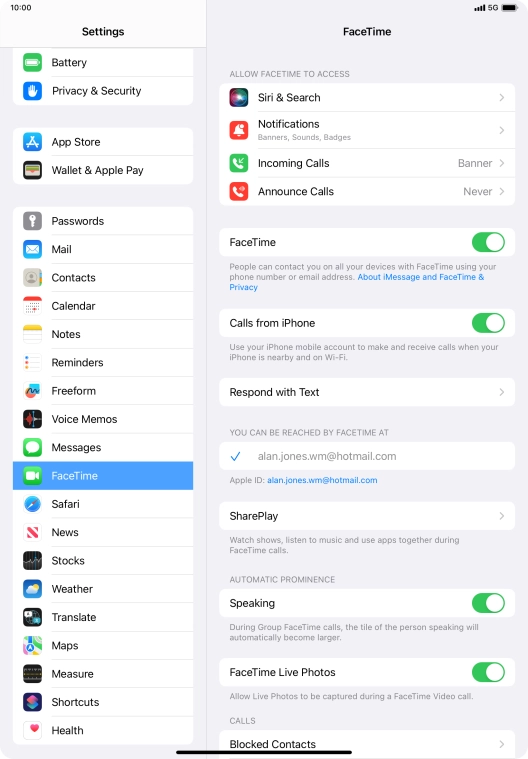 Press the indicator next to Press the indicator next to