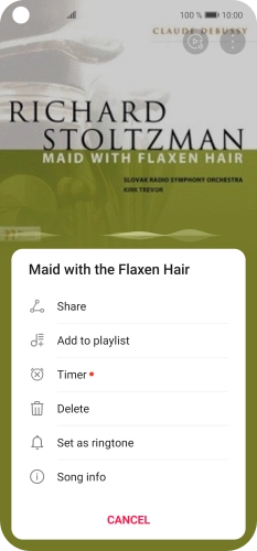 Press Add to playlist. Press Add to playlist.