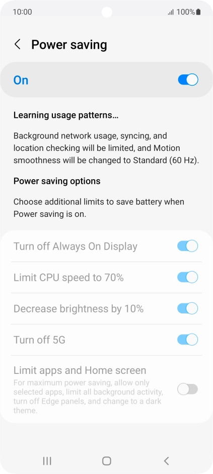Press the Home key to return to the home screen. Press the Home key to return to the home screen.