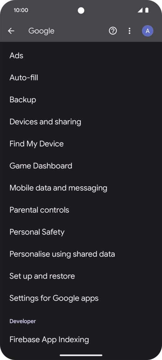 Press Find My Device. Press Find My Device.