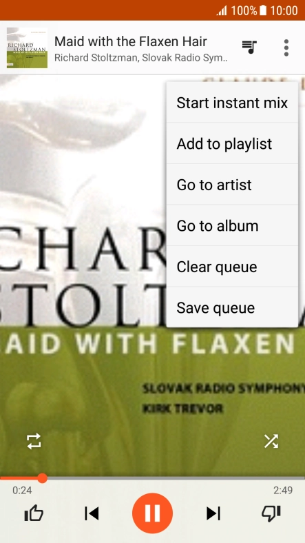 Press Add to playlist. Press Add to playlist.