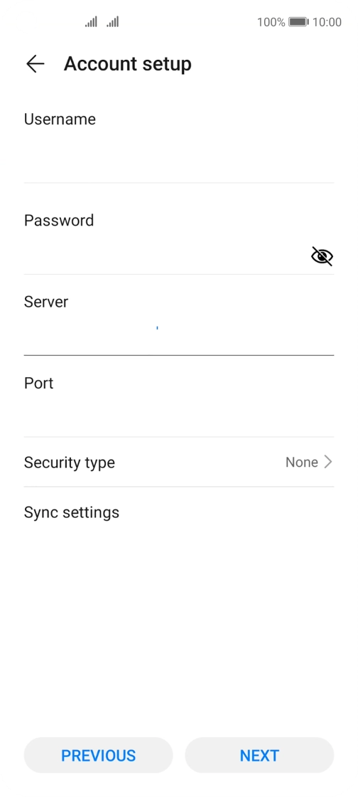Press the field below Press the field below