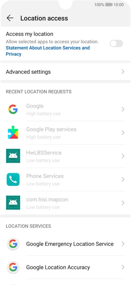 Press the indicator to turn the function on or off. Press the indicator to turn the function on or off.