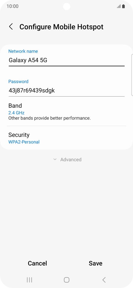 Press the field below Press the field below