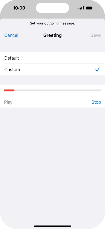 Press Stop to stop recording. Press Stop to stop recording.