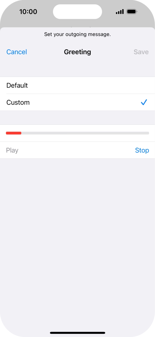 Press Stop to stop recording. Press Stop to stop recording.