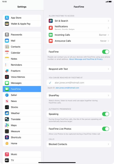 Press the indicator next to Press the indicator next to