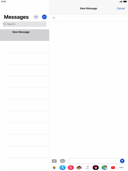Press To: and key in the first letters of the recipient's name. Press To: and key in the first letters of the recipient's name.
