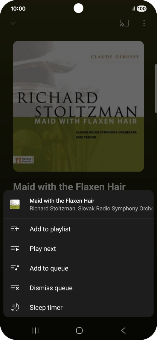 Press the add icon. Press the add icon.