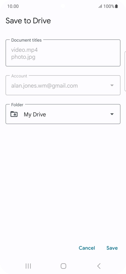 Press the field below Press the field below