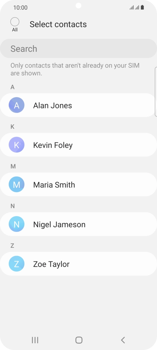 Press the field above Press the field above