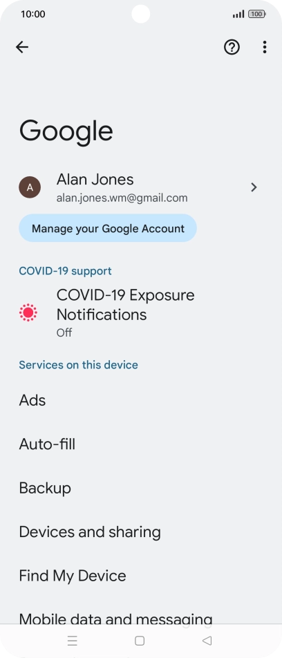 Press Find My Device. Press Find My Device.