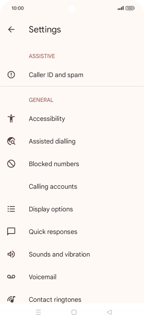 Press Calling accounts. Press Calling accounts.