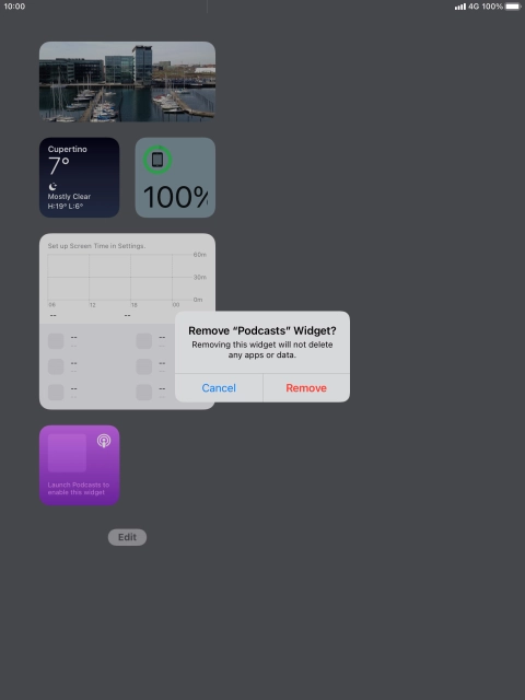 Press Remove. Press Remove.