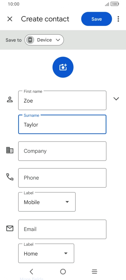 Press Phone and key in the required phone number. Press Phone and key in the required phone number.
