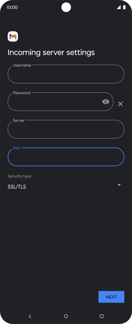 Press NEXT. Press NEXT.