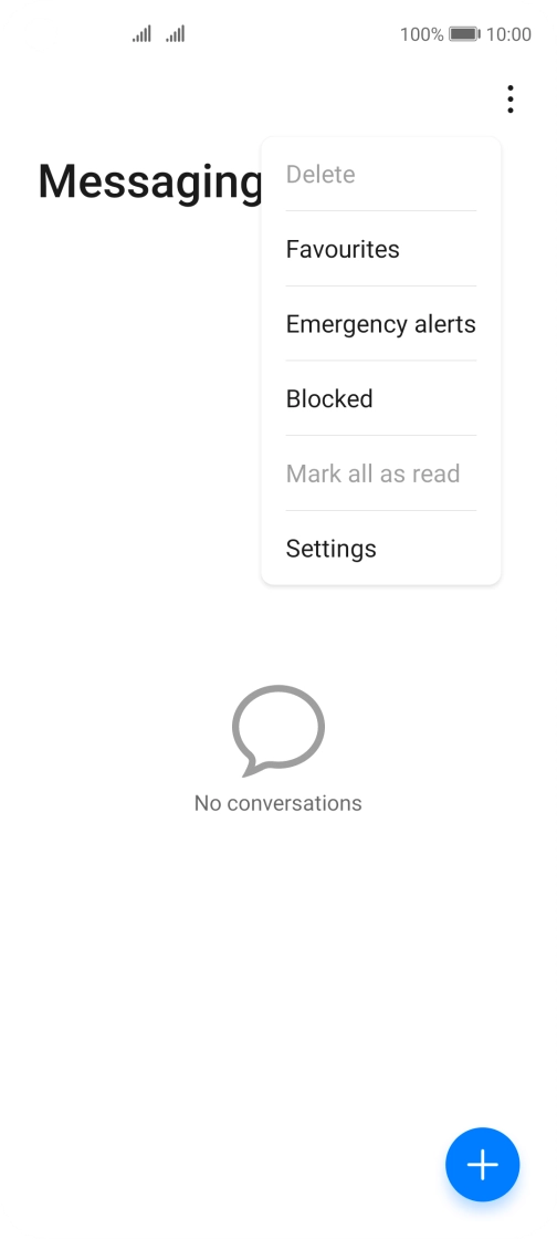 Press Settings. Press Settings.