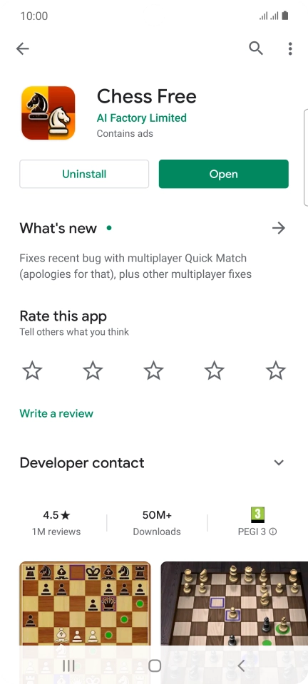 Press Uninstall. Press Uninstall.